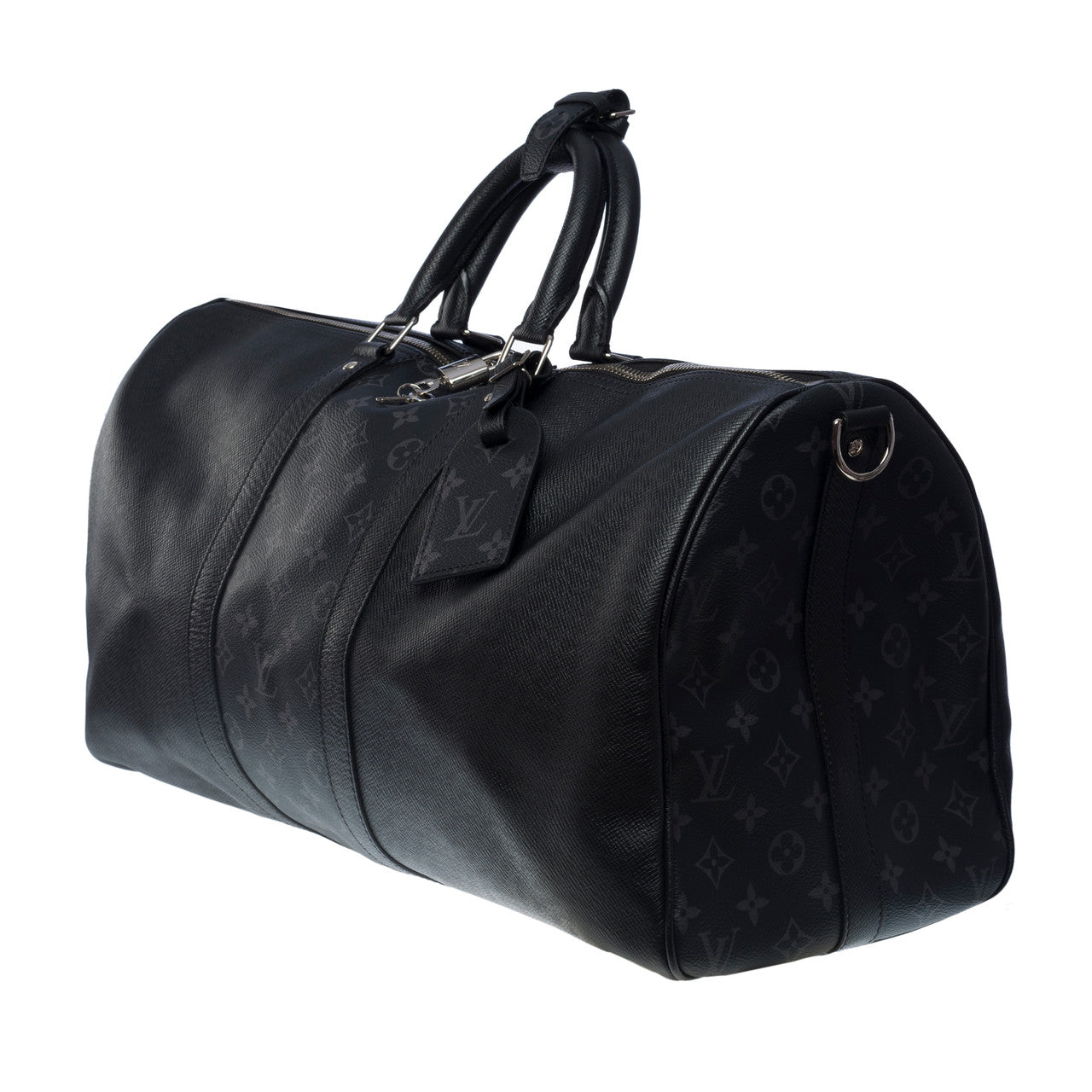 Sac LOUIS VUITTON Keepall en Cuir Noir - 101147