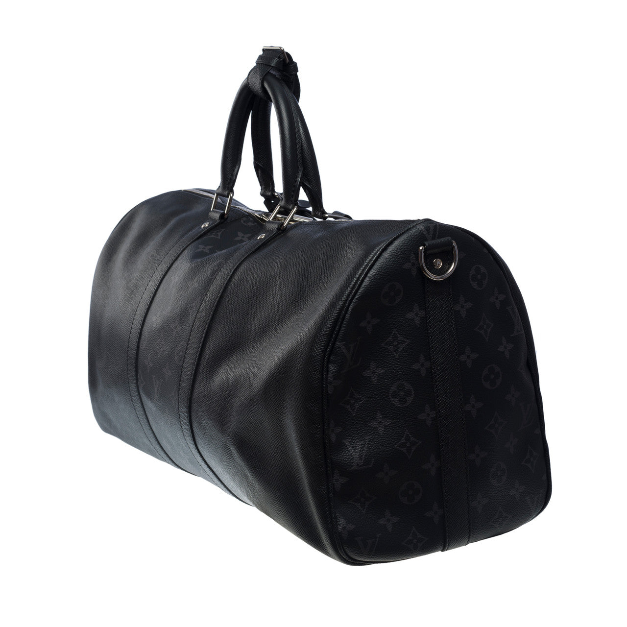 Sac LOUIS VUITTON Keepall en Cuir Noir - 101147