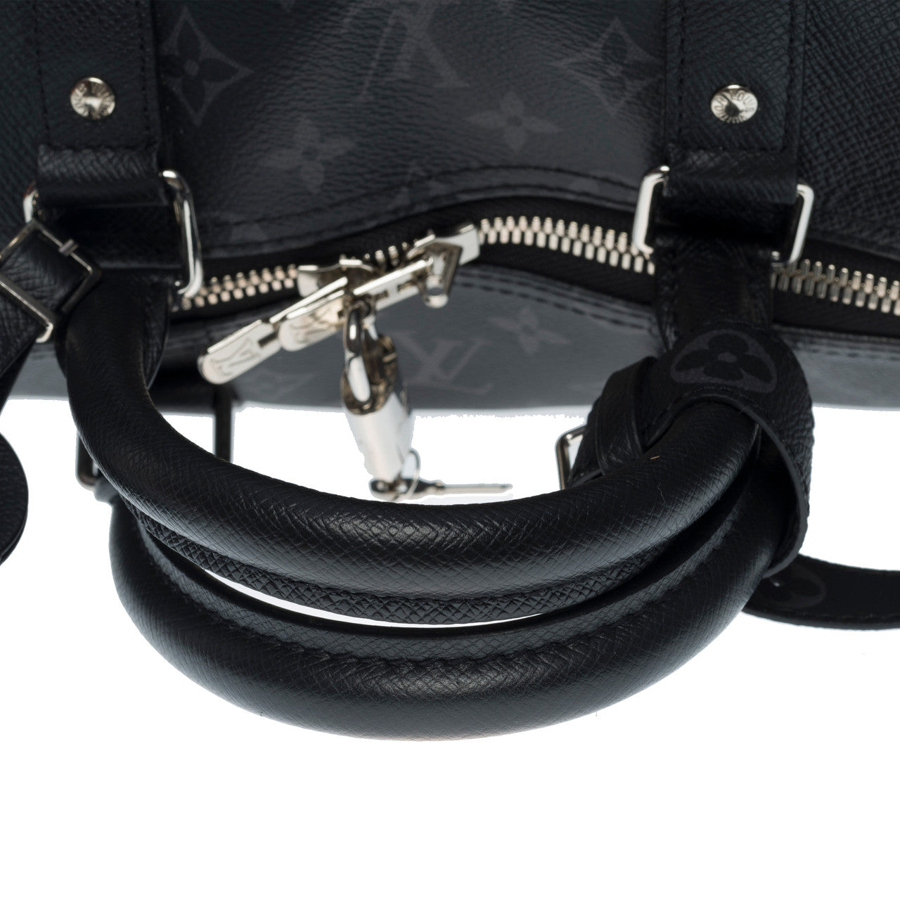 Sac LOUIS VUITTON Keepall en Cuir Noir - 101147