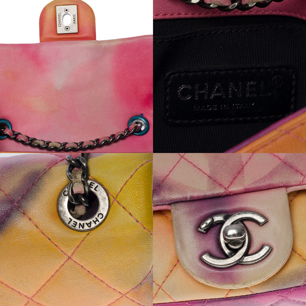 Sac CHANEL Timeless/Classique en Cuir Multicolor - 101158