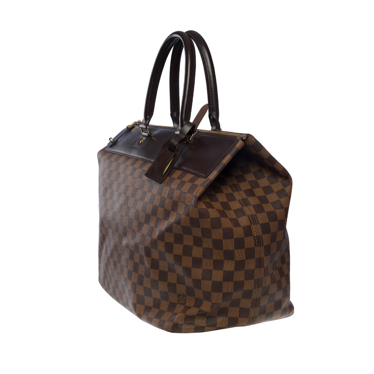 Sac LOUIS VUITTON Greenwich Tote en Toile Marron - 101195