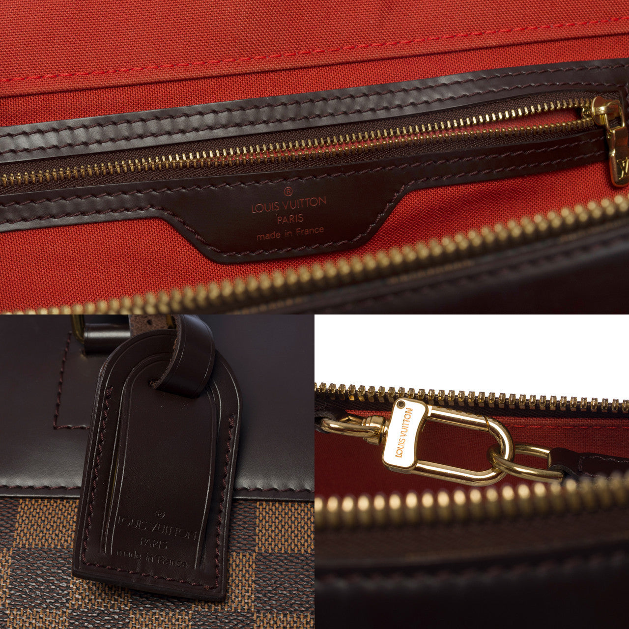 Sac LOUIS VUITTON Greenwich Tote en Toile Marron - 101195