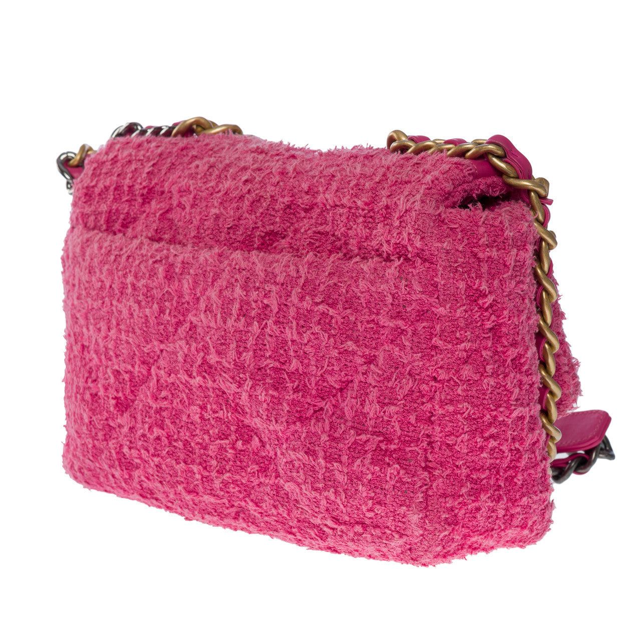 Sac CHANEL Chanel 19 en Tweed Rose - 101204