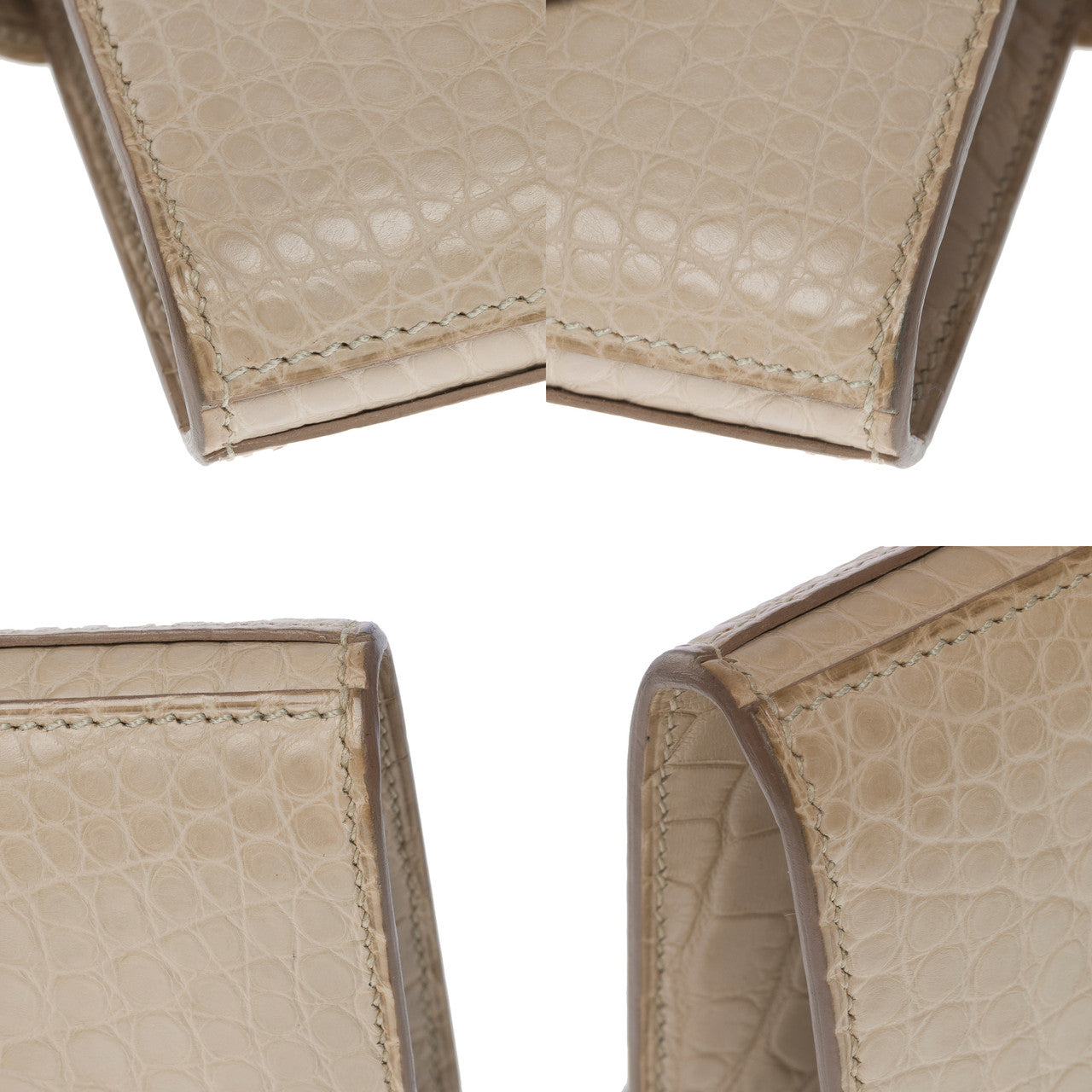 Accessoire HERMES Kelly en Cuirs exotiques Beige - 101224