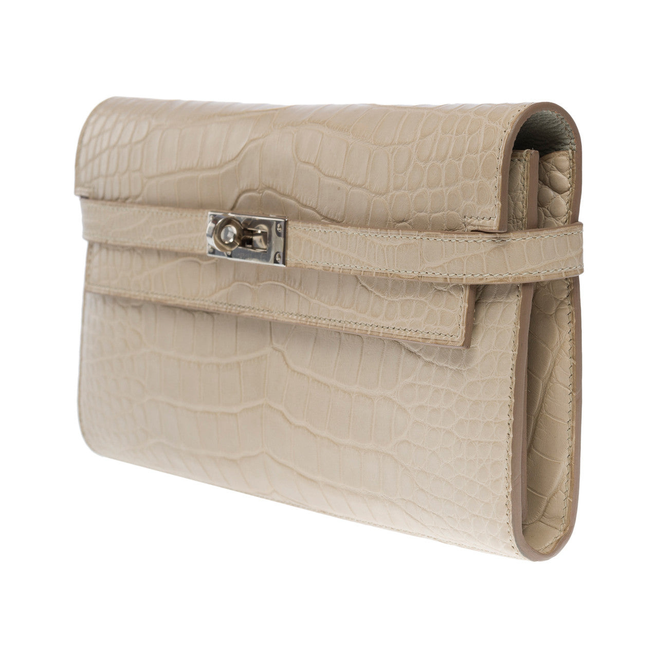 Accessoire HERMES Kelly en Cuirs exotiques Beige - 101224