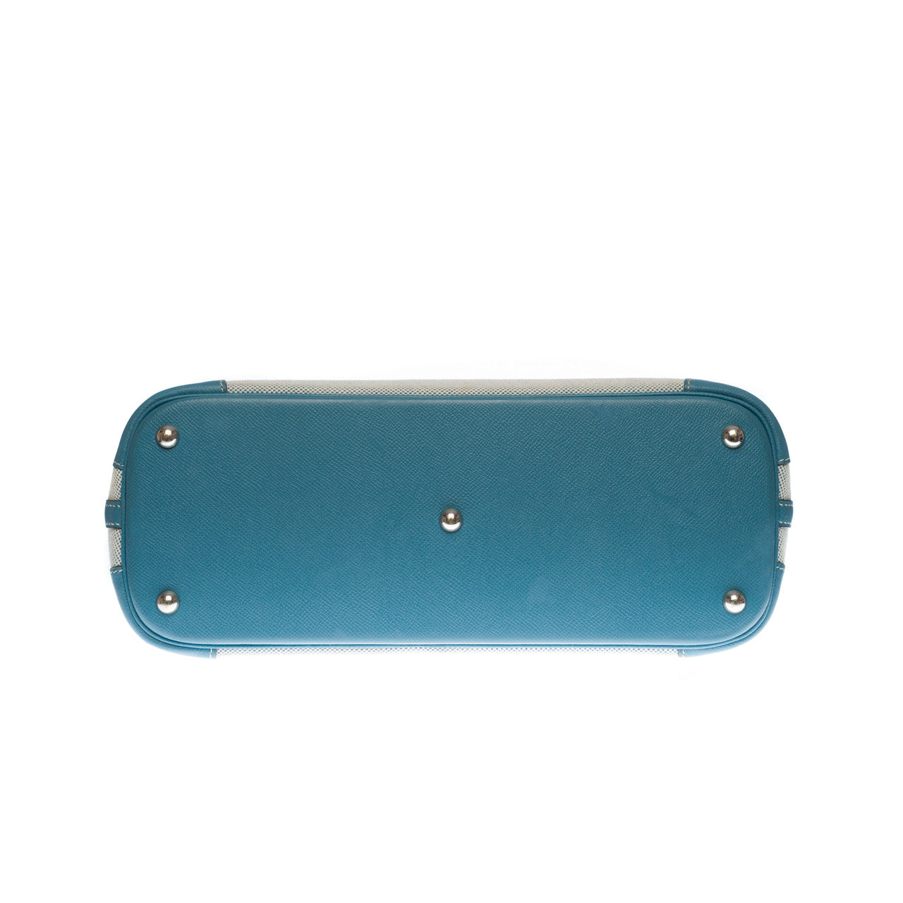 Sac HERMES Bolide en Toile Bleu - 100015