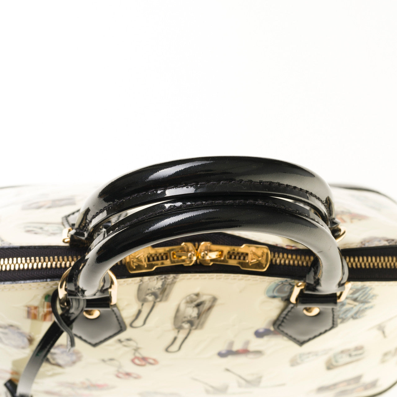 Sac LOUIS VUITTON Alma en Cuir Blanc - 100187