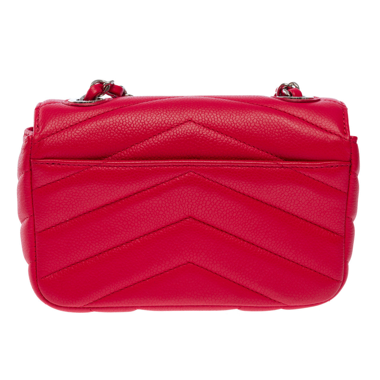 Sac CHANEL Timeless/Classique en Cuir Rouge - 101259