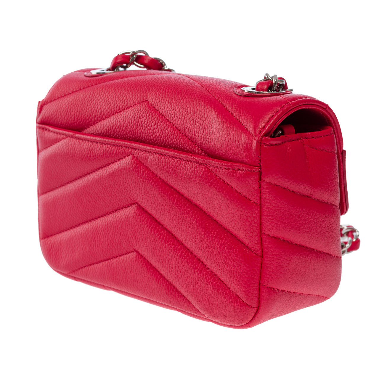 Sac CHANEL Timeless/Classique en Cuir Rouge - 101259