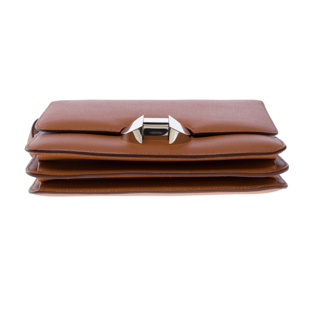 HERMES 2002 Bag in Gold Leather - 101272