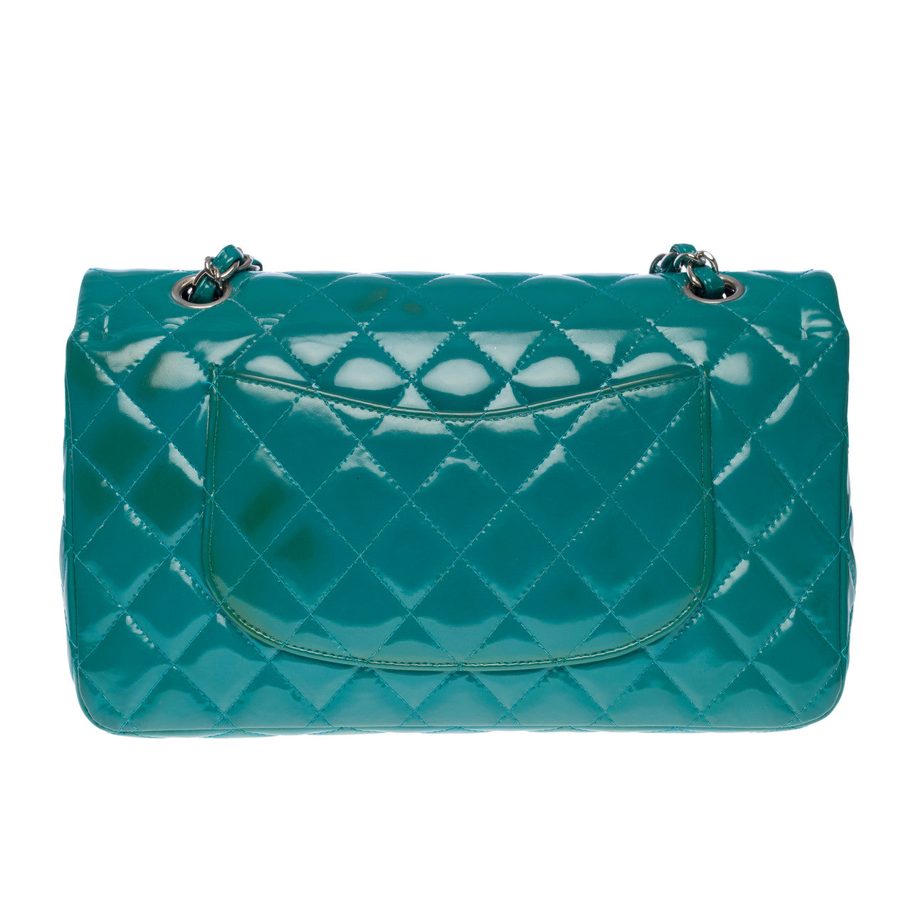 Sac CHANEL Timeless/Classique en Cuir Bleu - 101283
