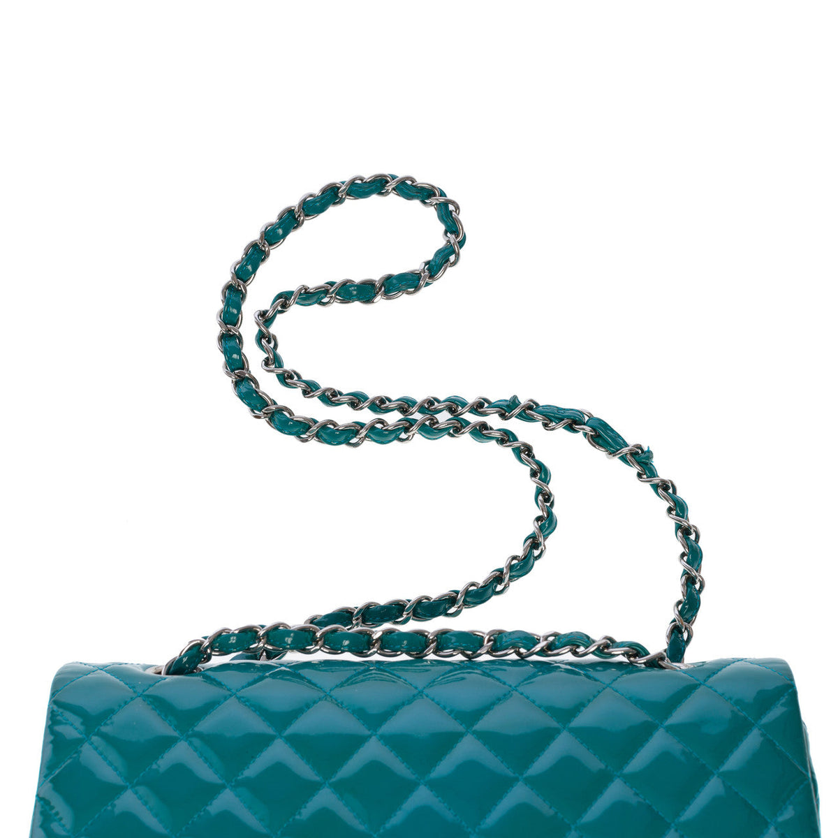 Sac CHANEL Timeless/Classique en Cuir Bleu - 101283