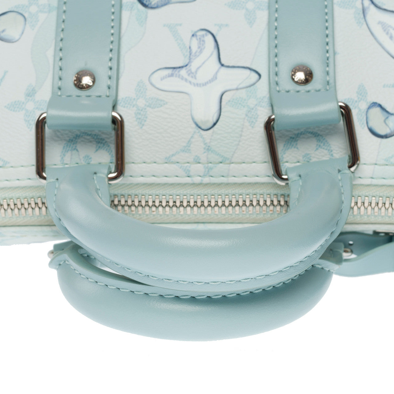 Sac LOUIS VUITTON Speedy en Toile Bleu - 101385