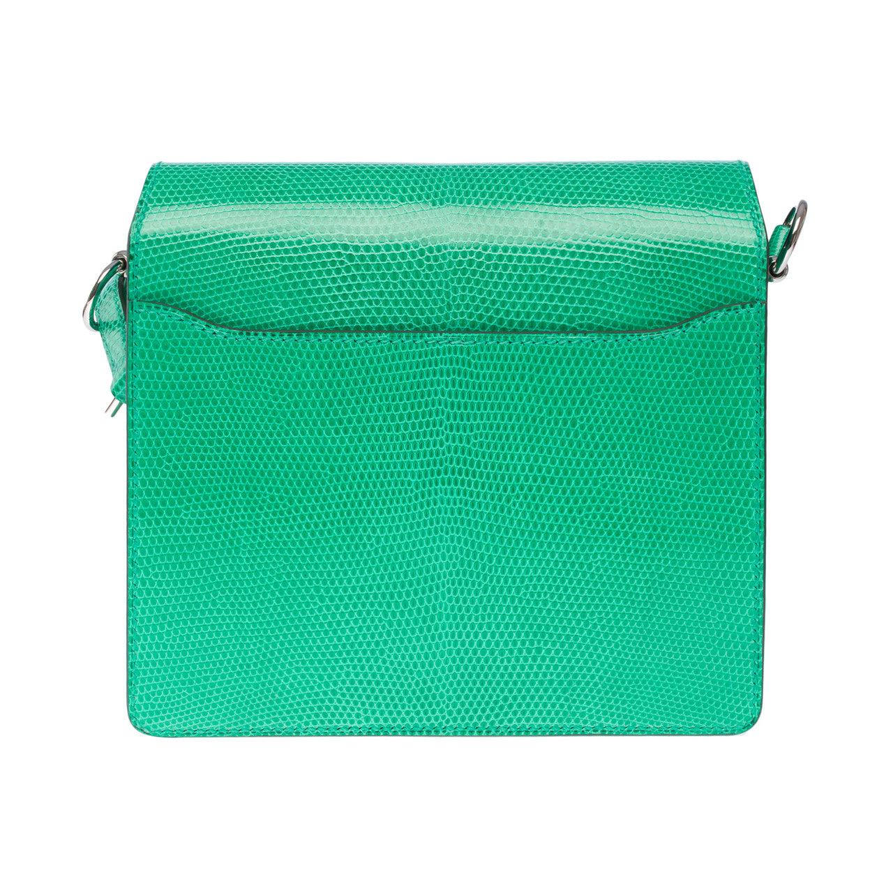 Sac HERMES Roulis en Cuirs exotiques Vert - 101528