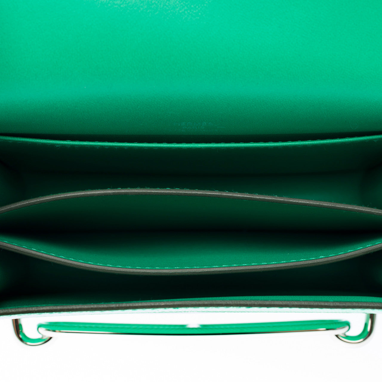 Sac HERMES Roulis en Cuirs exotiques Vert - 101528