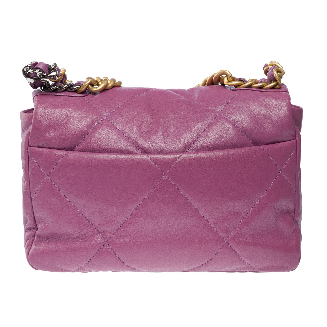 Sac CHANEL Chanel 19 en Cuir Violet - 101548
