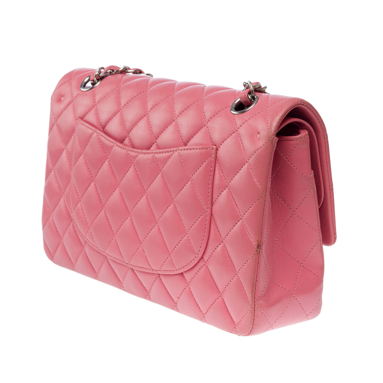 Sac CHANEL Timeless/Classique en Cuir Rose - 101622