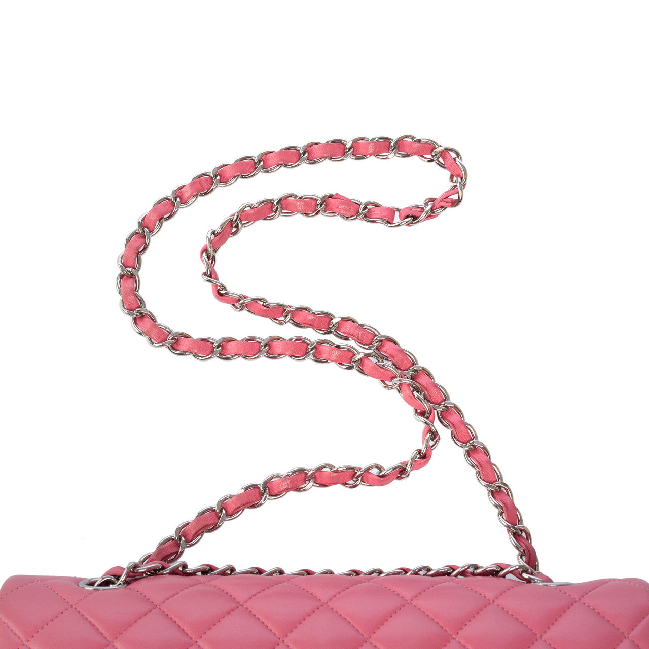 Sac CHANEL Timeless/Classique en Cuir Rose - 101622