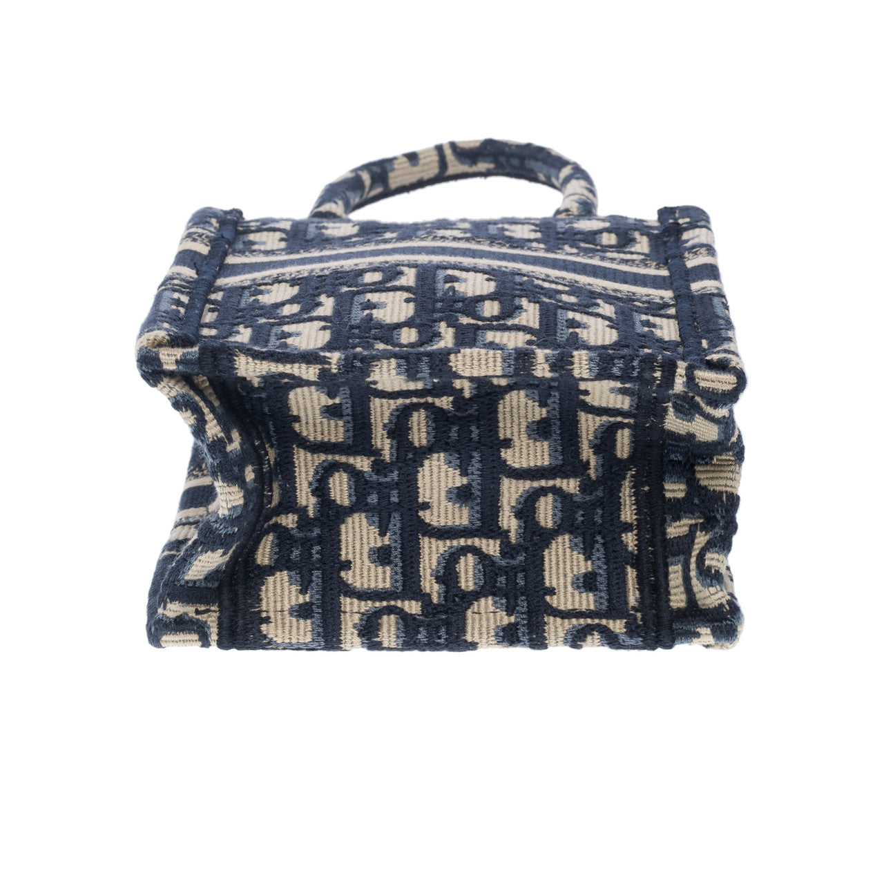 Sac DIOR Book Tote en Toile Bleu Marine - 101647