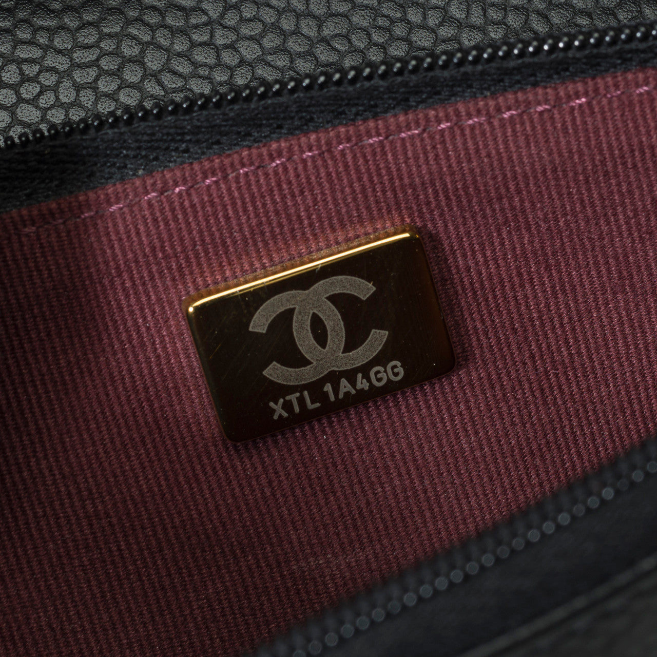 Sac CHANEL Wallet on Chain en Cuir Noir - 101614