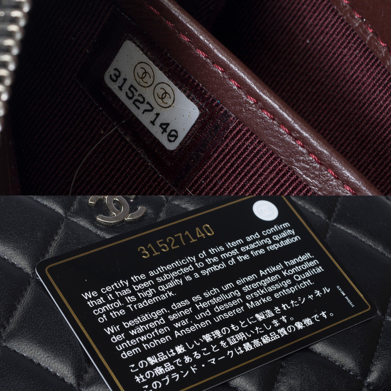 Accessoire CHANEL en Cuir Noir - 101512