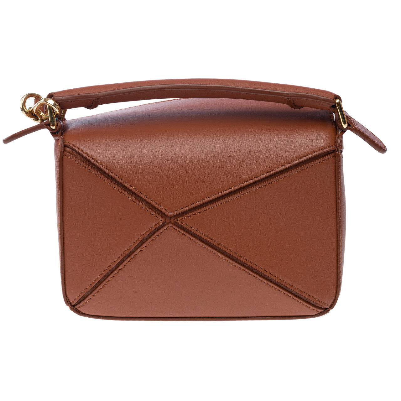 Sac LOEWE Puzzle en Cuir Marron - 101683