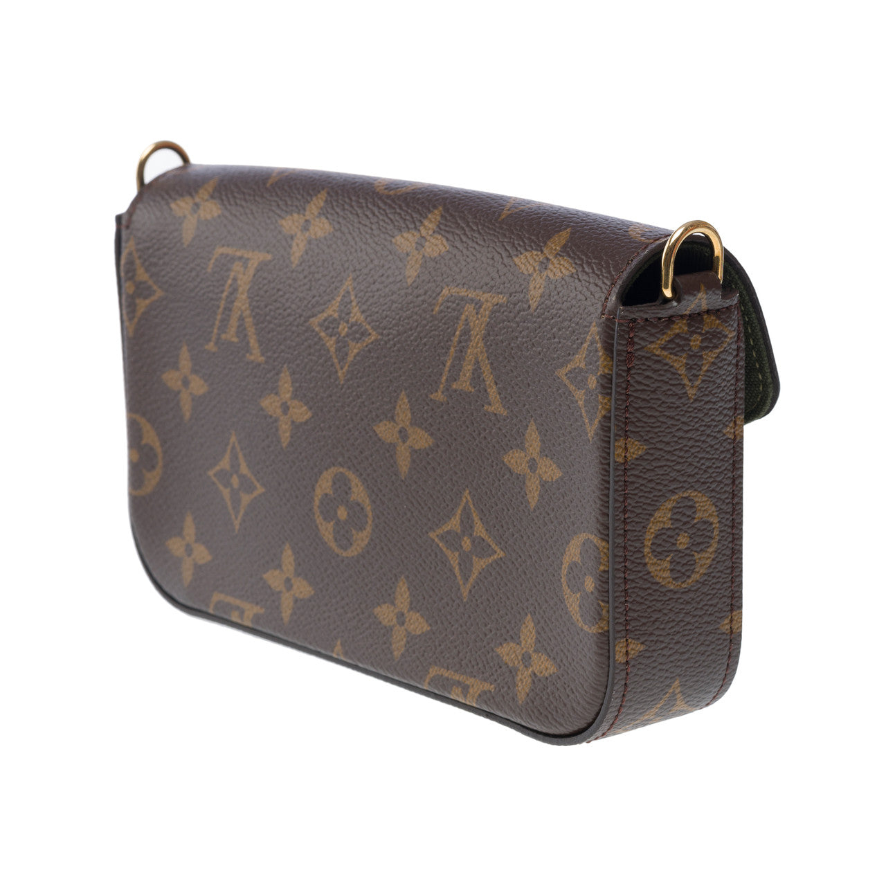 Sac LOUIS VUITTON Felicie Strap & Go en Toile Marron - 101692