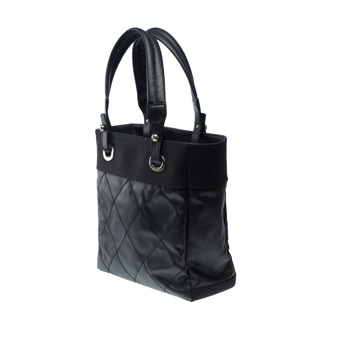 Sac CHANEL Petite Shopping Tote en Cuir Noir - 101698