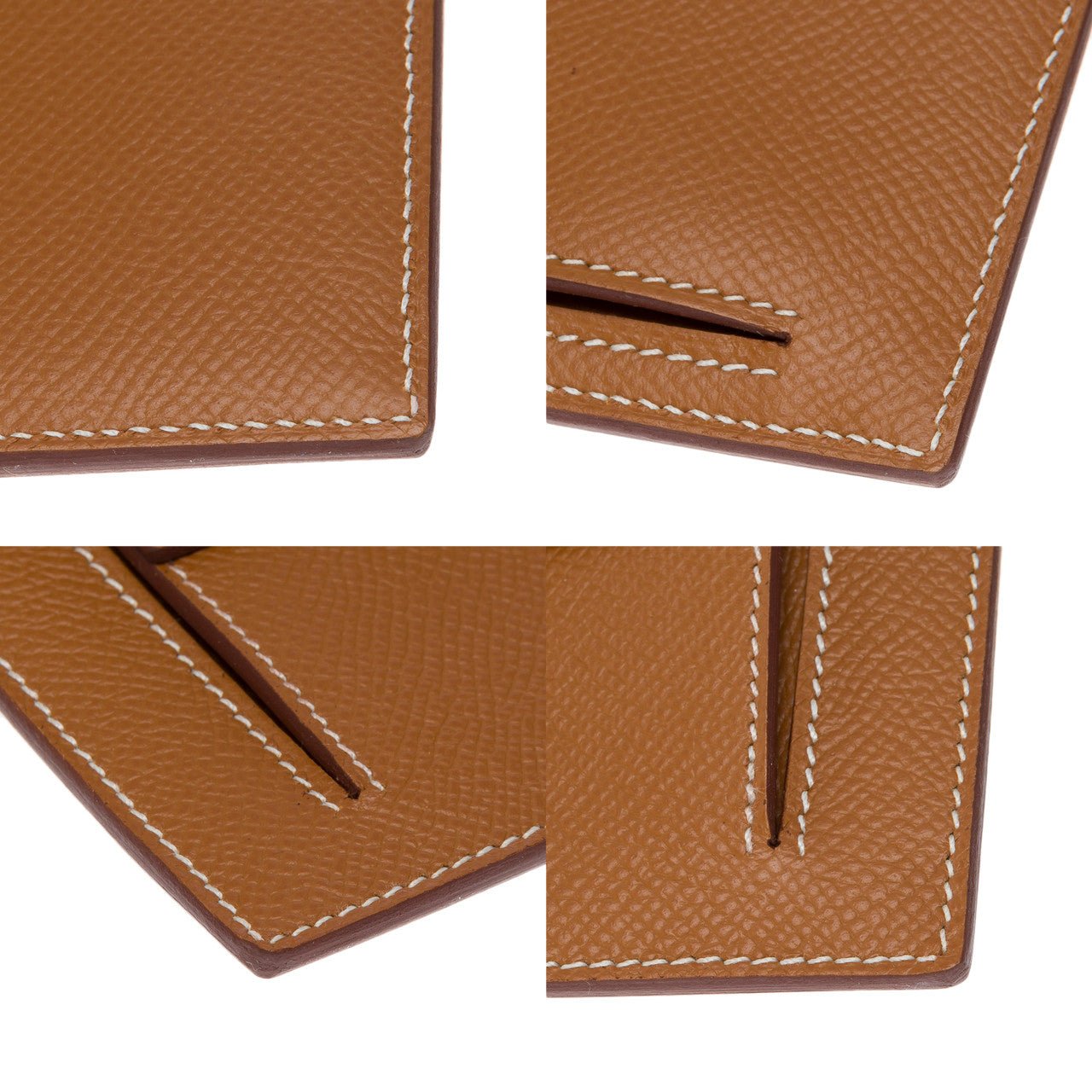 Accessoire HERMES Kelly Pocket en Cuir Doré - 101796