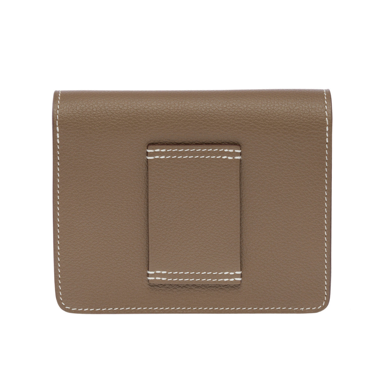 Accessoire HERMES Roulis Slim en Cuir Étoupe - 101795