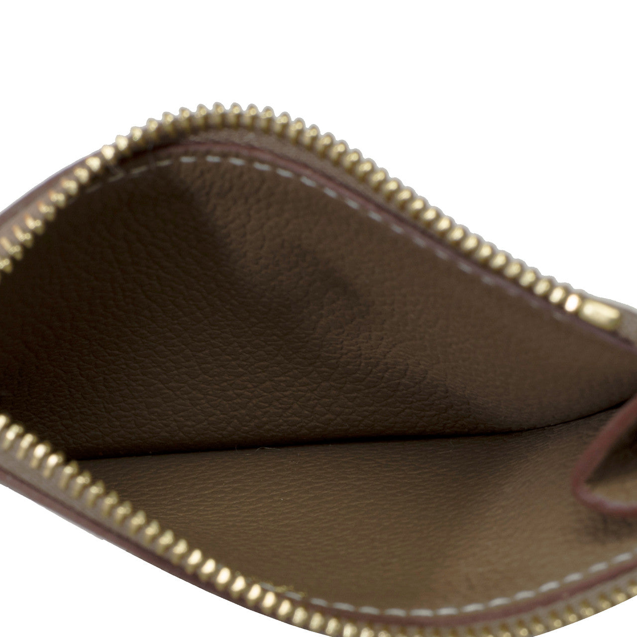 Accessoire HERMES Roulis Slim en Cuir Étoupe - 101795