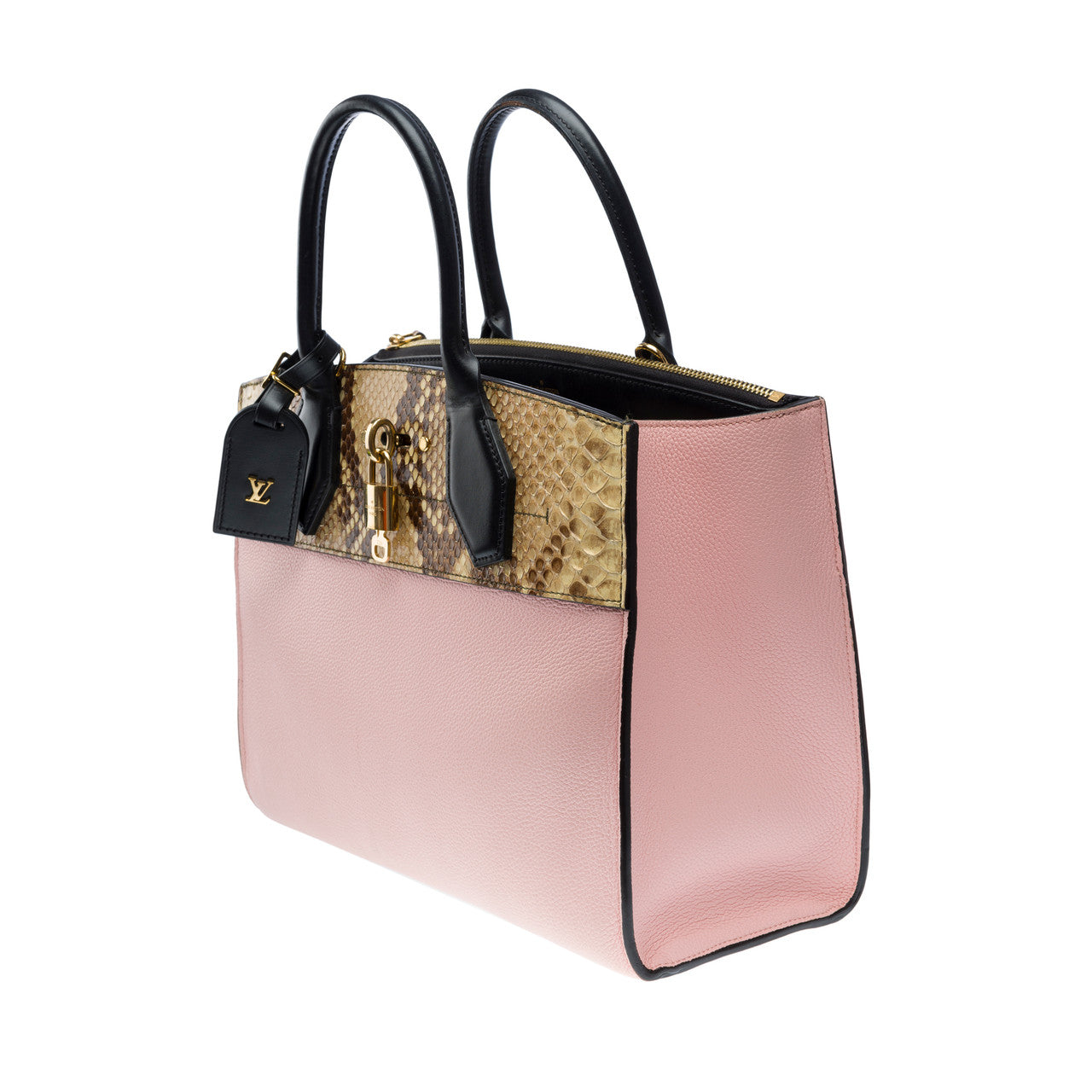 Sac LOUIS VUITTON City Steamer en Cuir Rose - 101869