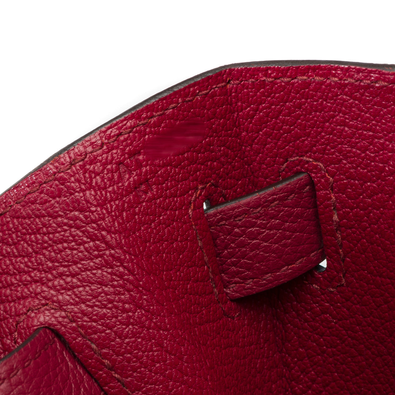 Sac HERMES Kelly 35 en Cuir Bordeaux - 101951