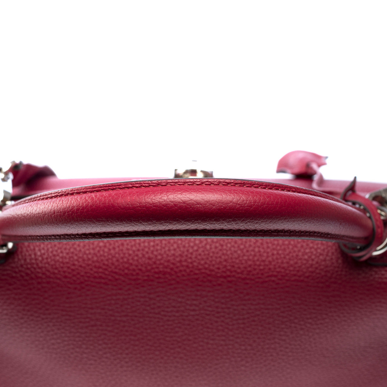 Sac HERMES Kelly 35 en Cuir Bordeaux - 101951
