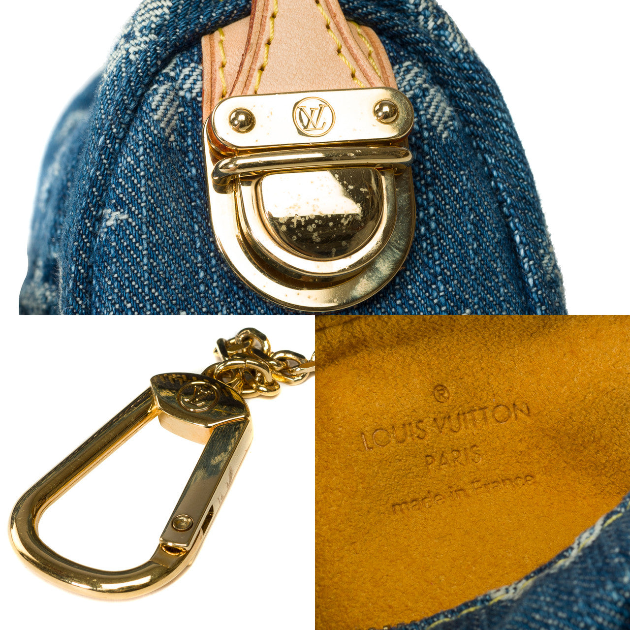 Accessoire LOUIS VUITTON en Denim Bleu - 101859