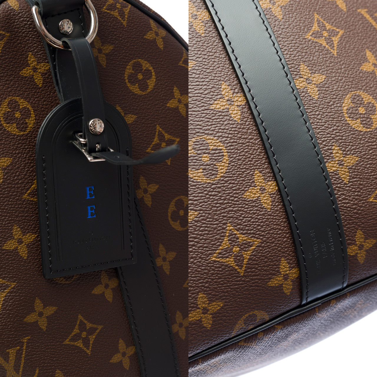 Sac LOUIS VUITTON Keepall en Toile Marron - 102052