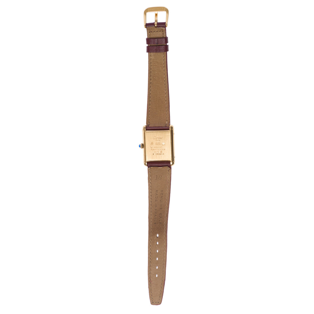 Accessoire CARTIER Tank Must en Acier Marron - 102070