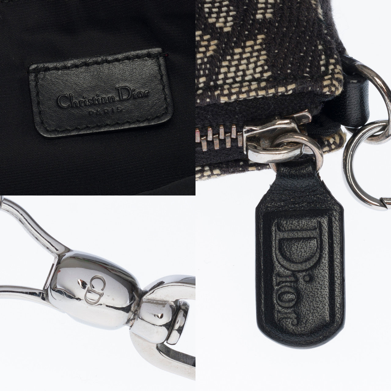 Sac DIOR Saddle en Toile Noir - 142201501