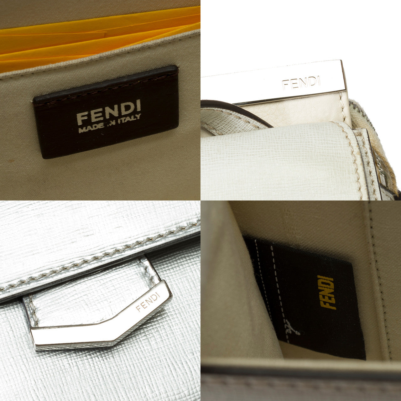 Sac FENDI en Cuir Gris - 101301