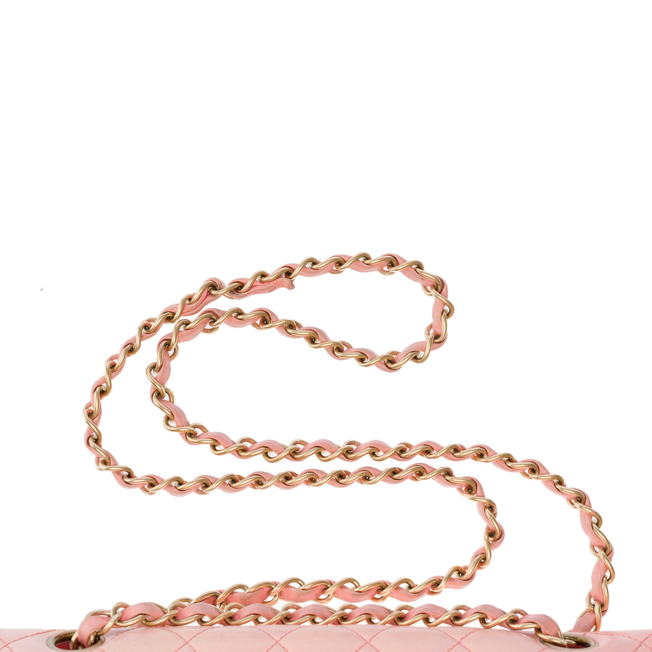 Sac CHANEL Timeless/Classique en Cuir Rose - 101965