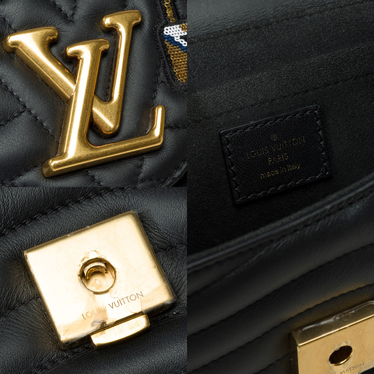 Sac LOUIS VUITTON New Wave en Cuir Noir - 102141