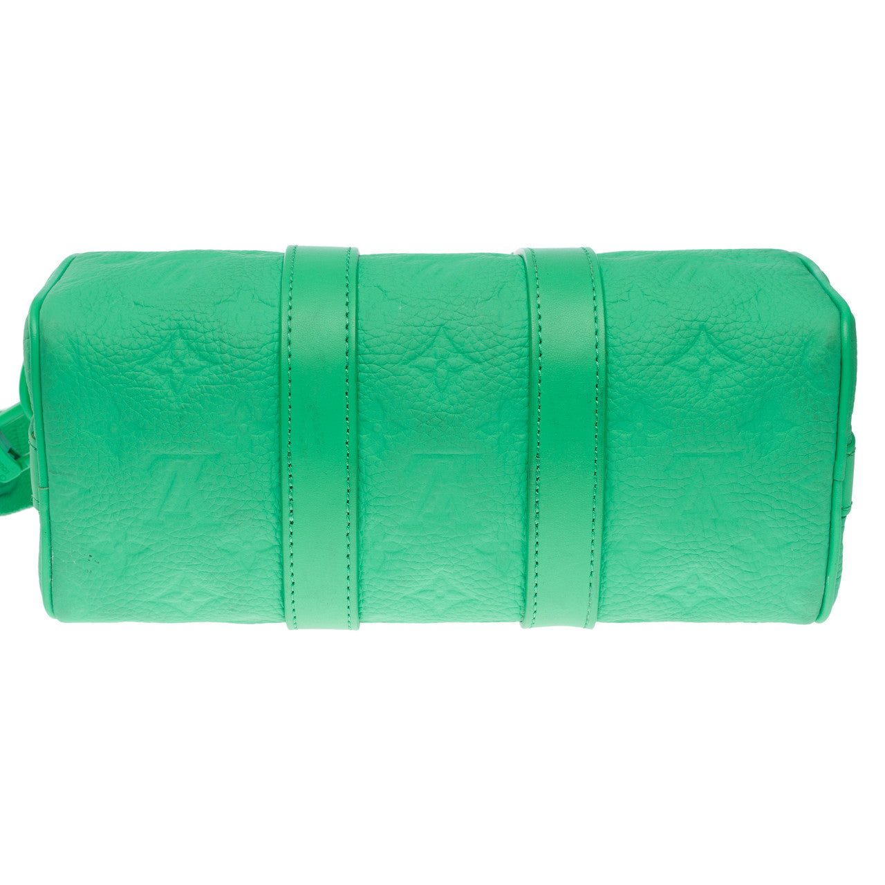 Sac LOUIS VUITTON Keepall en Cuir Vert - 102181
