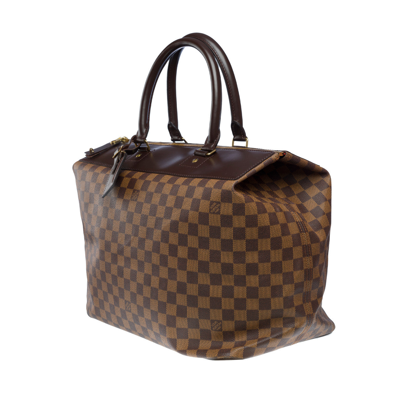 Sac LOUIS VUITTON Greenwich Tote en Toile Marron - 102195
