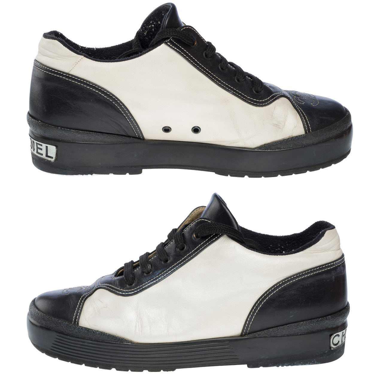 Chaussure CHANEL en Cuir Blanc - 102213