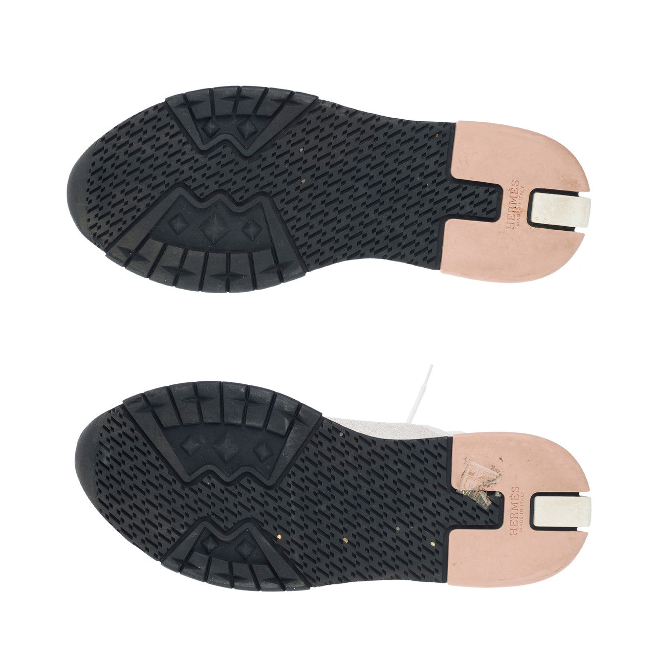 Chaussure HERMES en Tweed Blanc - 102211