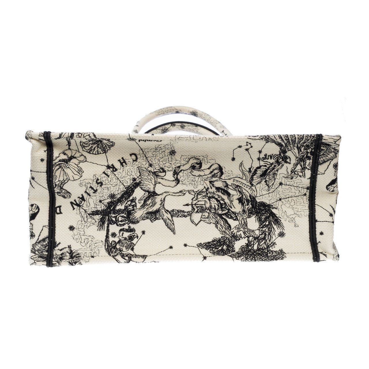 Sac DIOR Book Tote en Toile Blanc - 102258