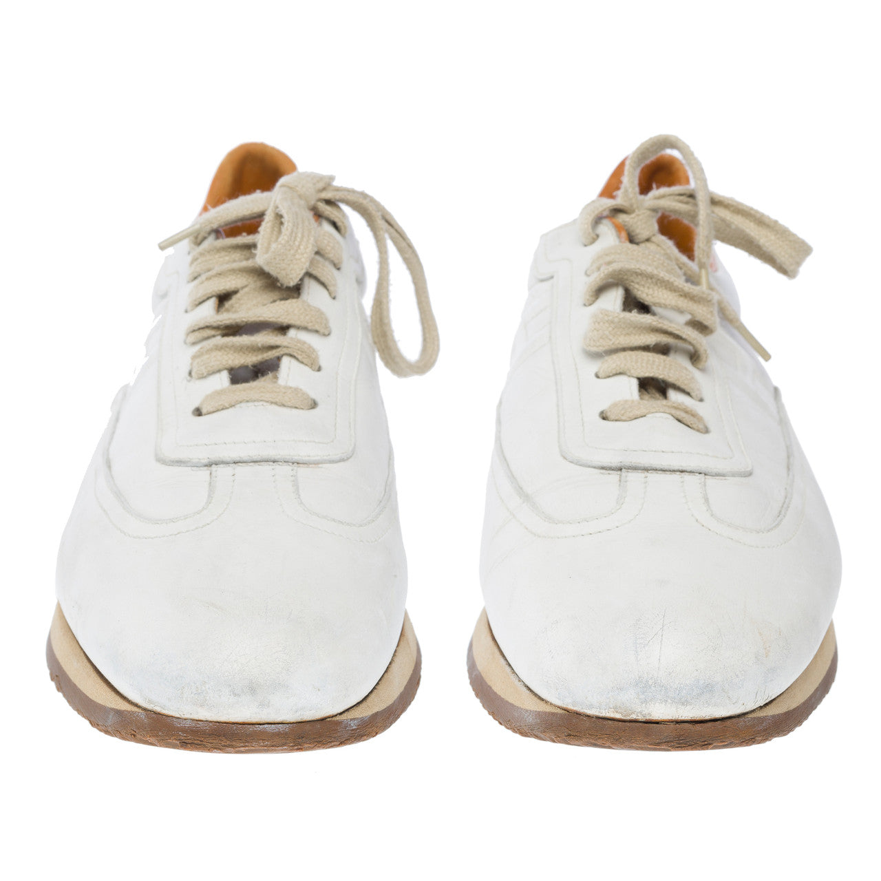 Chaussure HERMES en Cuir Blanc - 102212