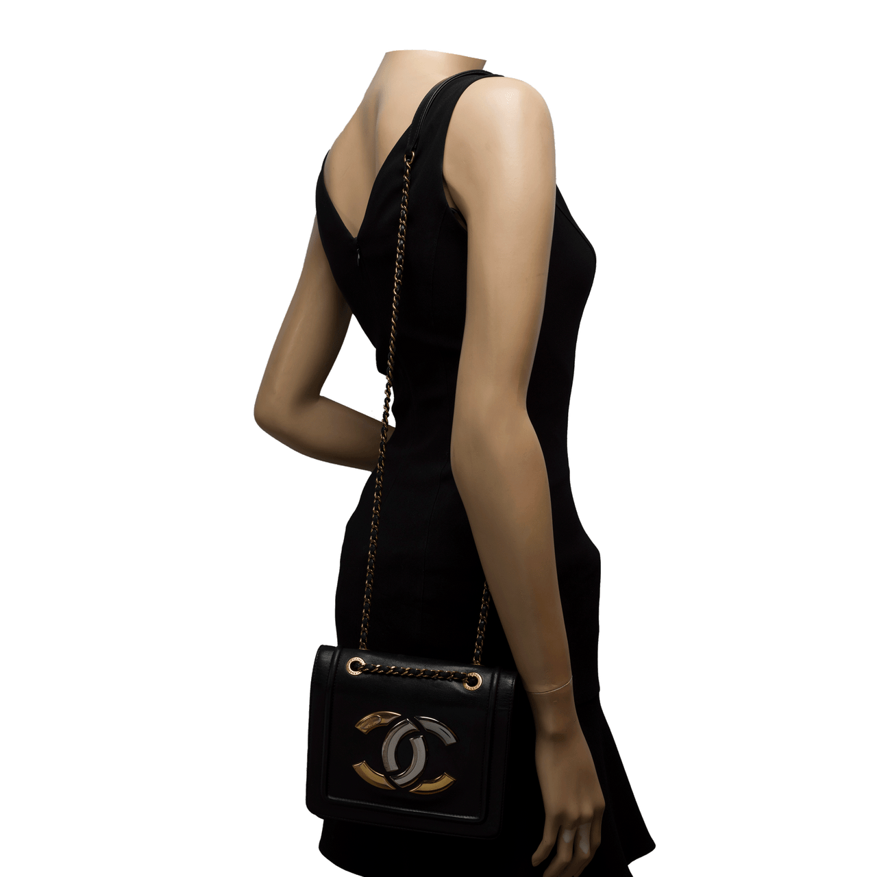 Sac CHANEL en Cuir Noir - 102290