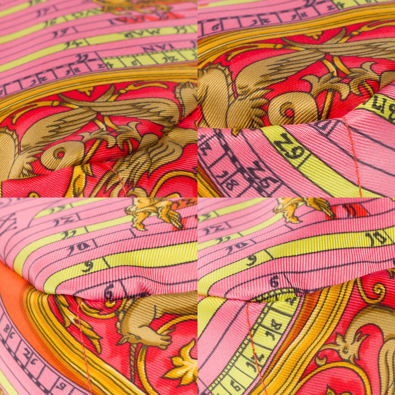 Accessoire HERMES en Soie Rose - 102242