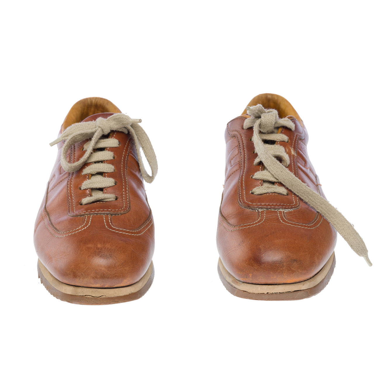 Chaussure HERMES en Cuir Marron - 102214
